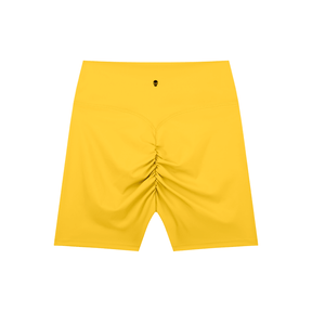 Bare Bones High-Waisted Scrunch Yoga Shorts