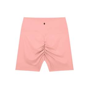 Bare Bones High-Waisted Scrunch Yoga Shorts