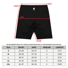 Bare Bones High-Waisted Scrunch Yoga Shorts