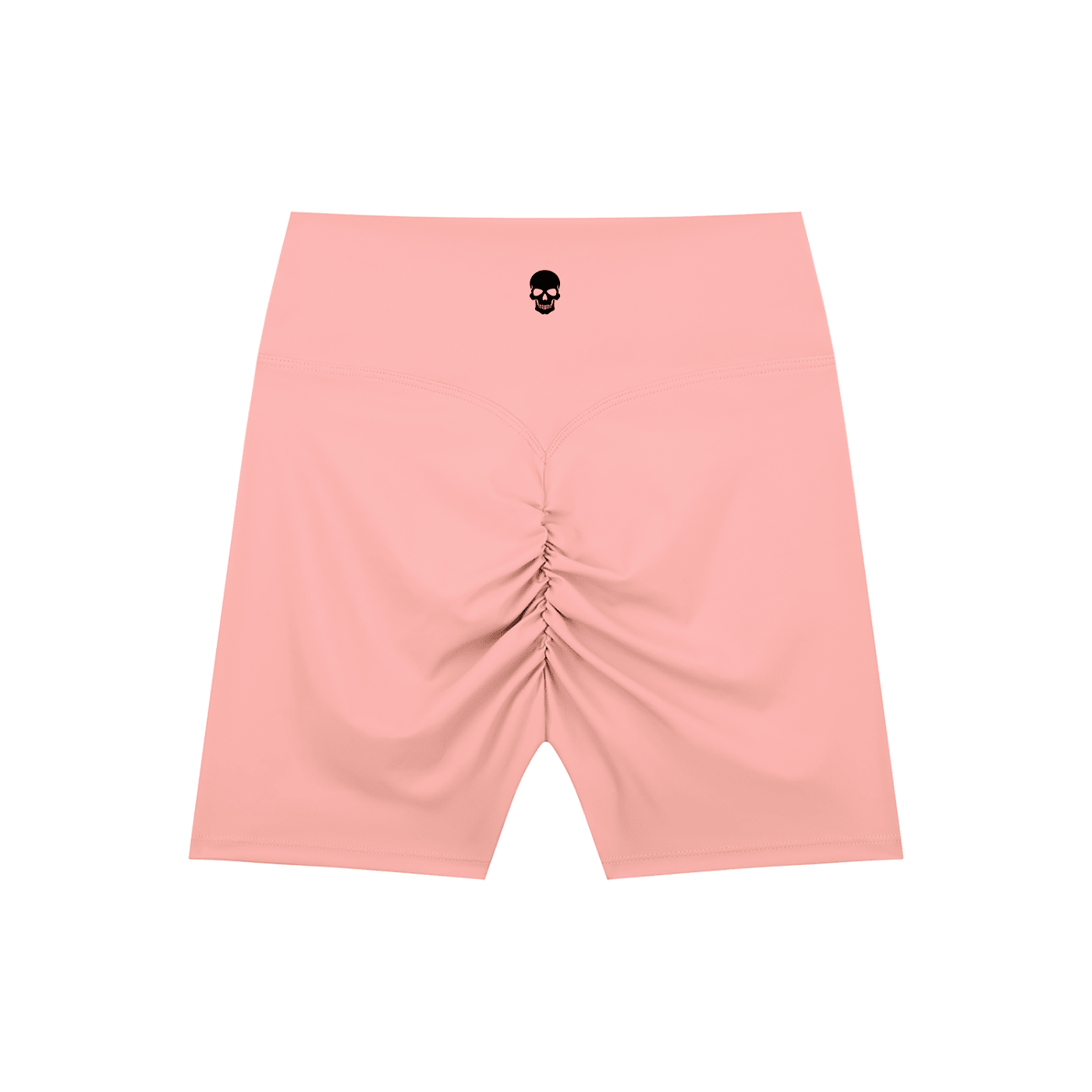 Bare Bones High-Waisted Scrunch Yoga Shorts - Goth Cloth Co.260709PODBK7613016