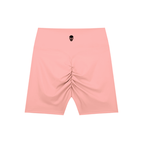 Bare Bones High-Waisted Scrunch Yoga Shorts - Goth Cloth Co.260709PODBK7613016