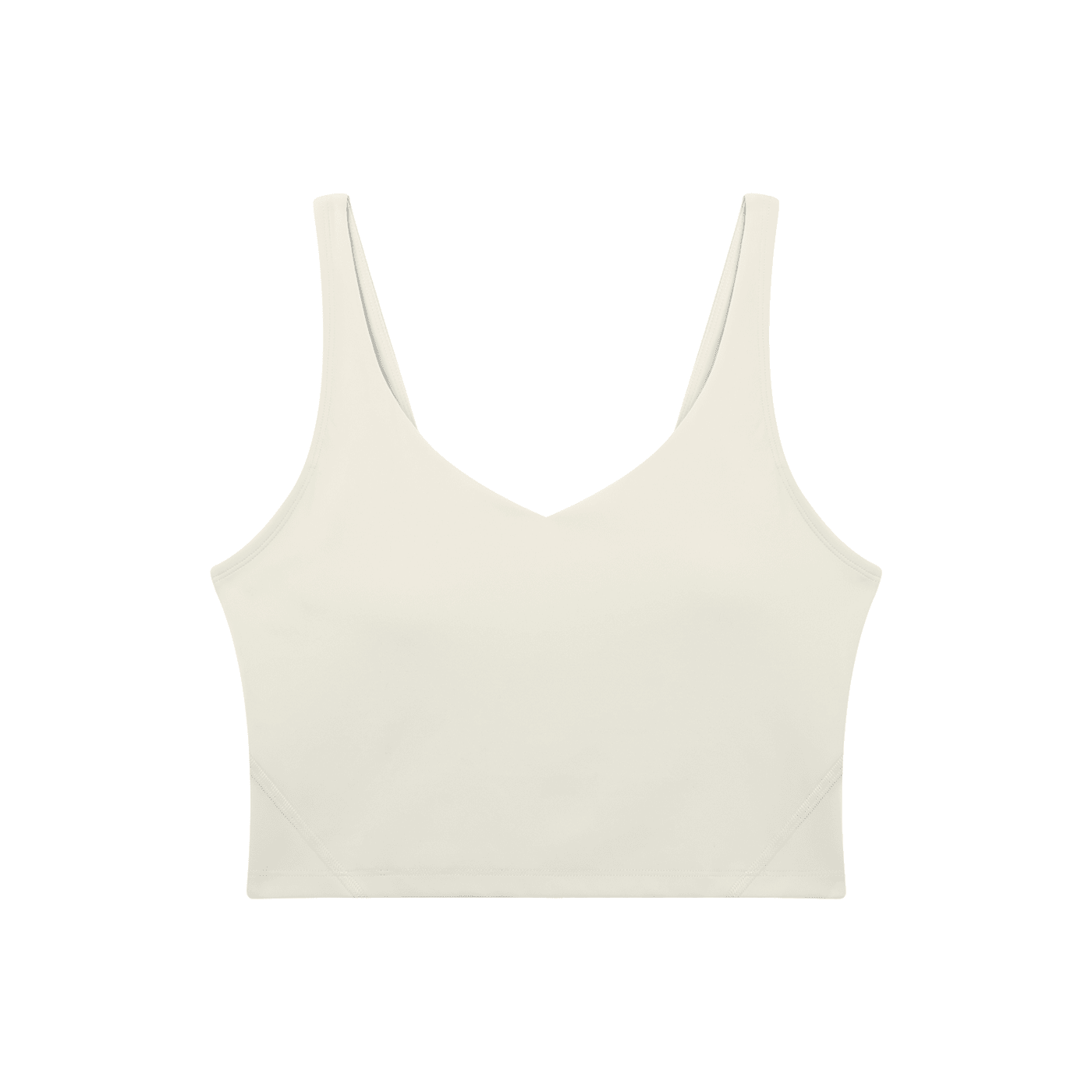 Bare Bones V-Neck Long Line Sports Bra - Goth Cloth Co.gymwear260905PODAC1726001