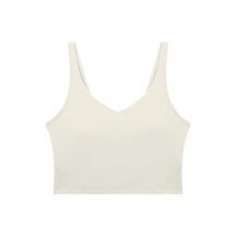 Bare Bones V-Neck Long Line Sports Bra - Goth Cloth Co.gymwear260905PODAC1726001