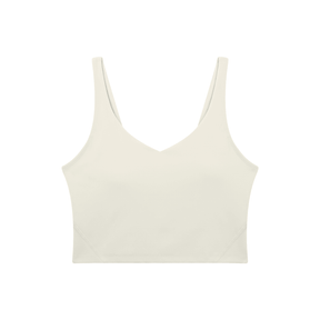 Bare Bones V-Neck Long Line Sports Bra - Goth Cloth Co.gymwear260905PODAC1726001