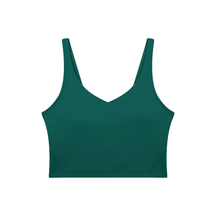 Bare Bones V-Neck Long Line Sports Bra - Goth Cloth Co.gymwear260905PODAC1726021