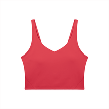 Bare Bones V-Neck Long Line Sports Bra - Goth Cloth Co.gymwear260905PODAC1726026