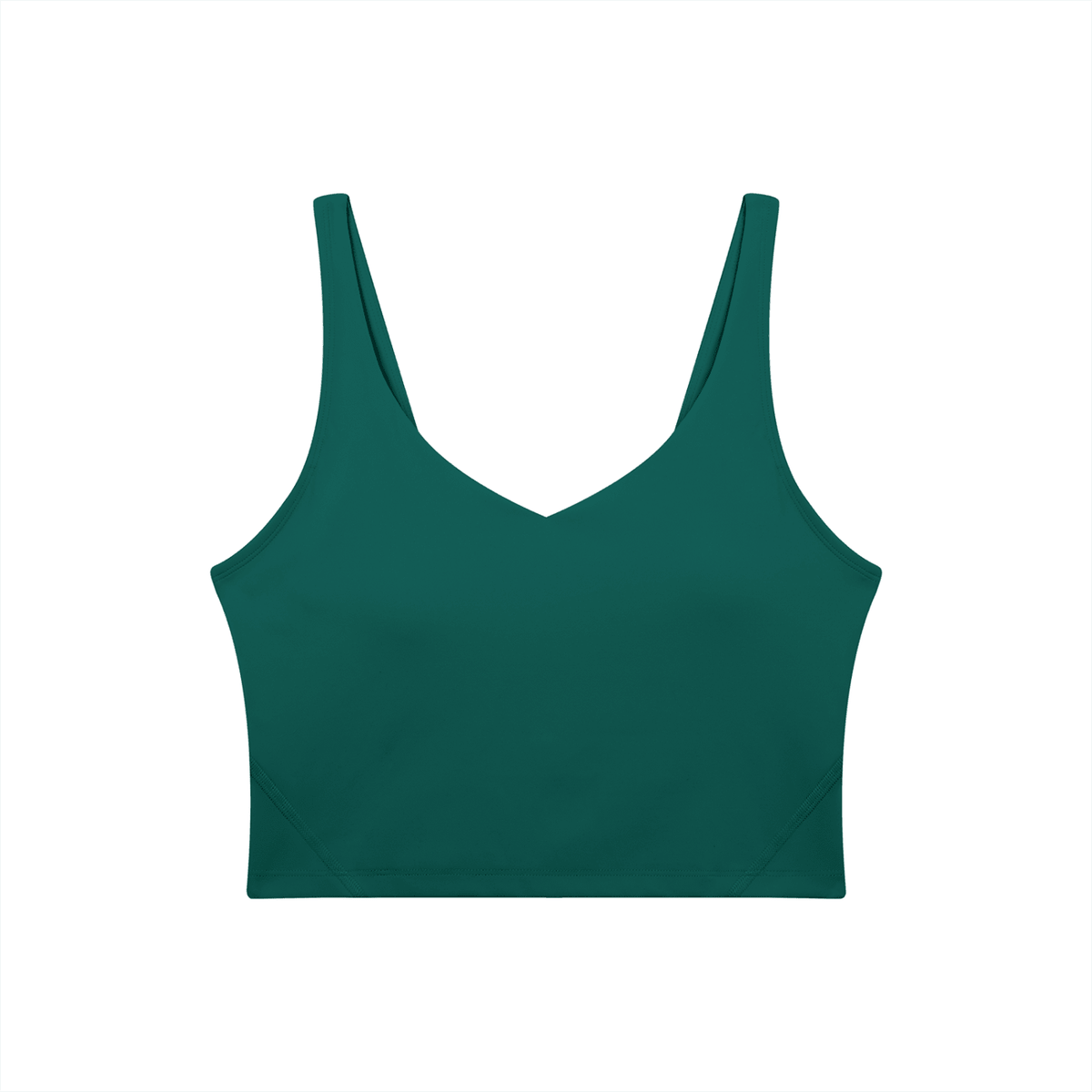 Bare Bones V-Neck Long Line Sports Bra - Goth Cloth Co.gymwear260923PODAC0947#021
