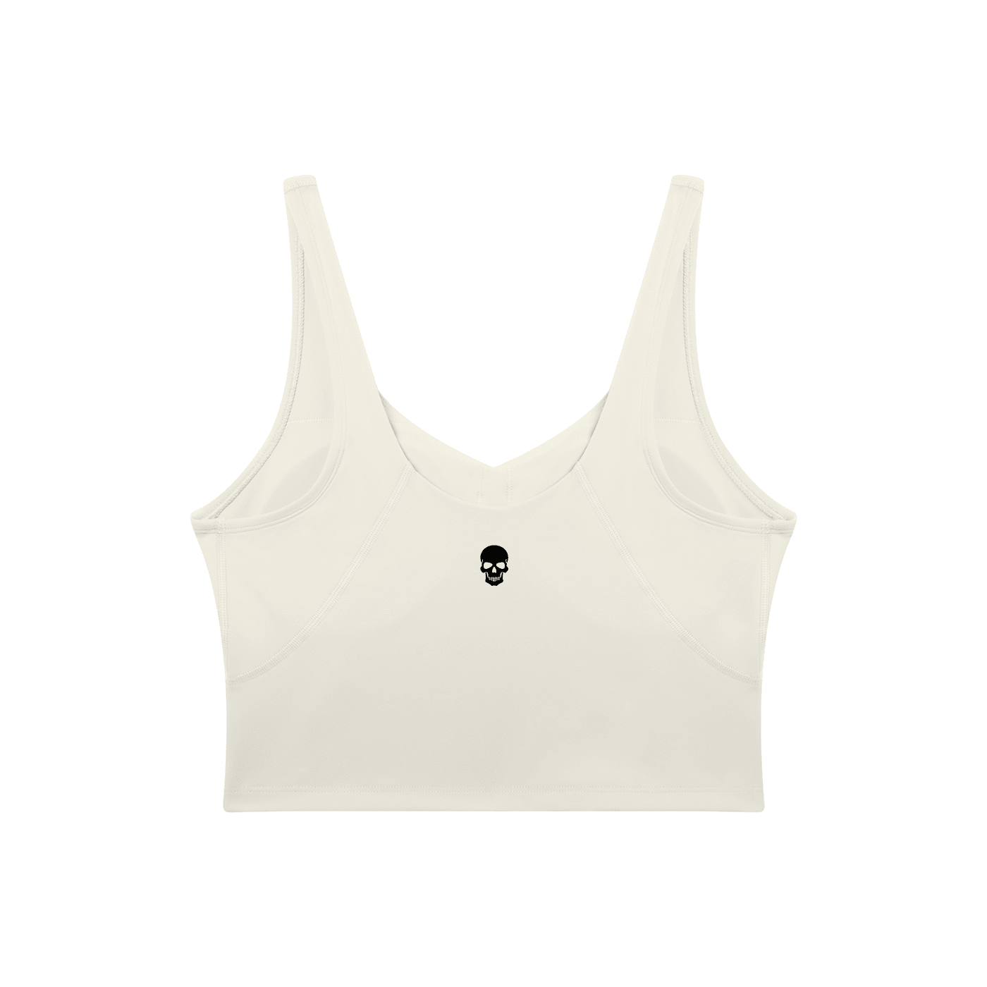 Bare Bones V-Neck Long Line Sports Bra - Goth Cloth Co.260709PODAC1286001