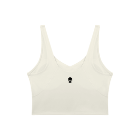Bare Bones V-Neck Long Line Sports Bra - Goth Cloth Co.260709PODAC1286001