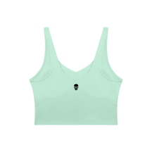 Bare Bones V-Neck Long Line Sports Bra - Goth Cloth Co.260709PODAC1286011
