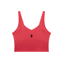 Bare Bones V-Neck Long Line Sports Bra - Goth Cloth Co.260709PODAC1286026