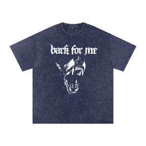Bark for Me Acid Wash Oversized T-Shirt - Goth Cloth Co.260108PODPQ0482013