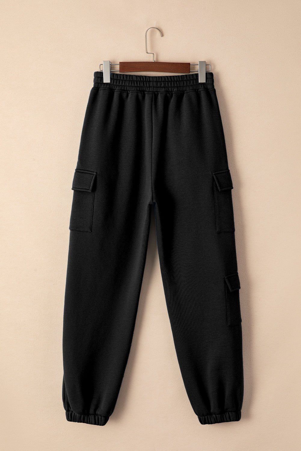 Basic B Pocketed Elastic Waist Active Joggers - Goth Cloth Co.100100444501058