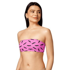 Bat Babe Bandeau Bikini Top - Goth Cloth Co.6856660_22682