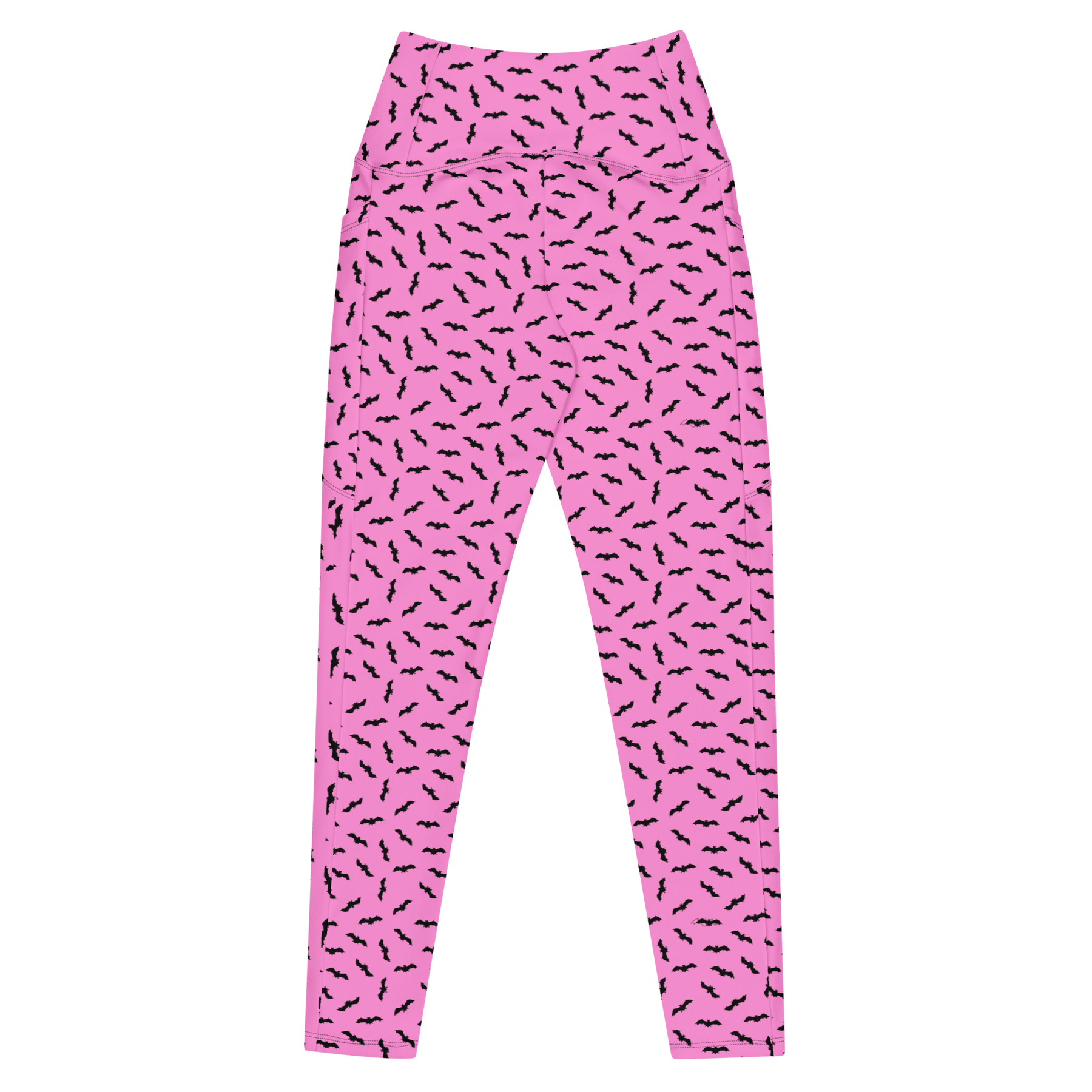 Bat Babe Crossover Leggings with Pockets - Goth Cloth Co.5597894_14137