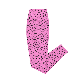 Bat Babe Crossover Leggings with Pockets - Goth Cloth Co.5597894_14137
