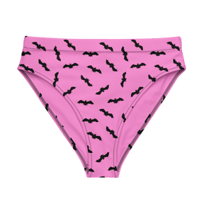 Bat Babe Sport High - Waisted Bikini Bottom - Goth Cloth Co.7401010_12042