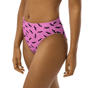 Bat Babe Sport High - Waisted Bikini Bottom - Goth Cloth Co.7401010_12042