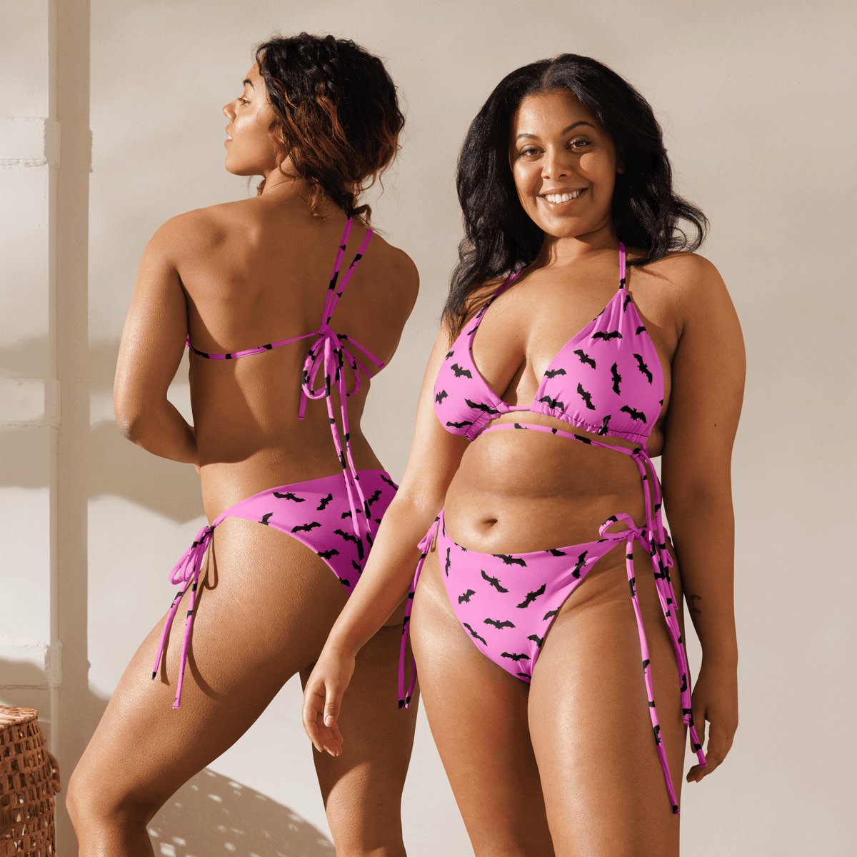 Bat Babe String Bikini Bottom - Goth Cloth Co.4228694_16575