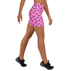 Bat Babe Yoga Shorts - Goth Cloth Co.5272297_9079