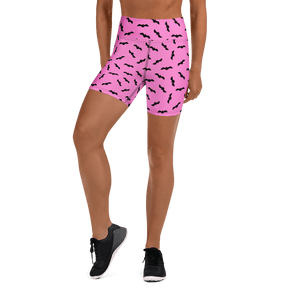 Bat Babe Yoga Shorts - Goth Cloth Co.5272297_9079