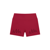 Hellfire High Rise Yoga Shorts