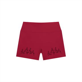 Hellfire High Rise Yoga Shorts