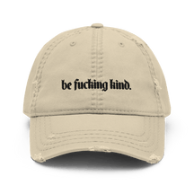 Be Fucking Kind Distressed Dad Hat - Goth Cloth Co.3785542_10993