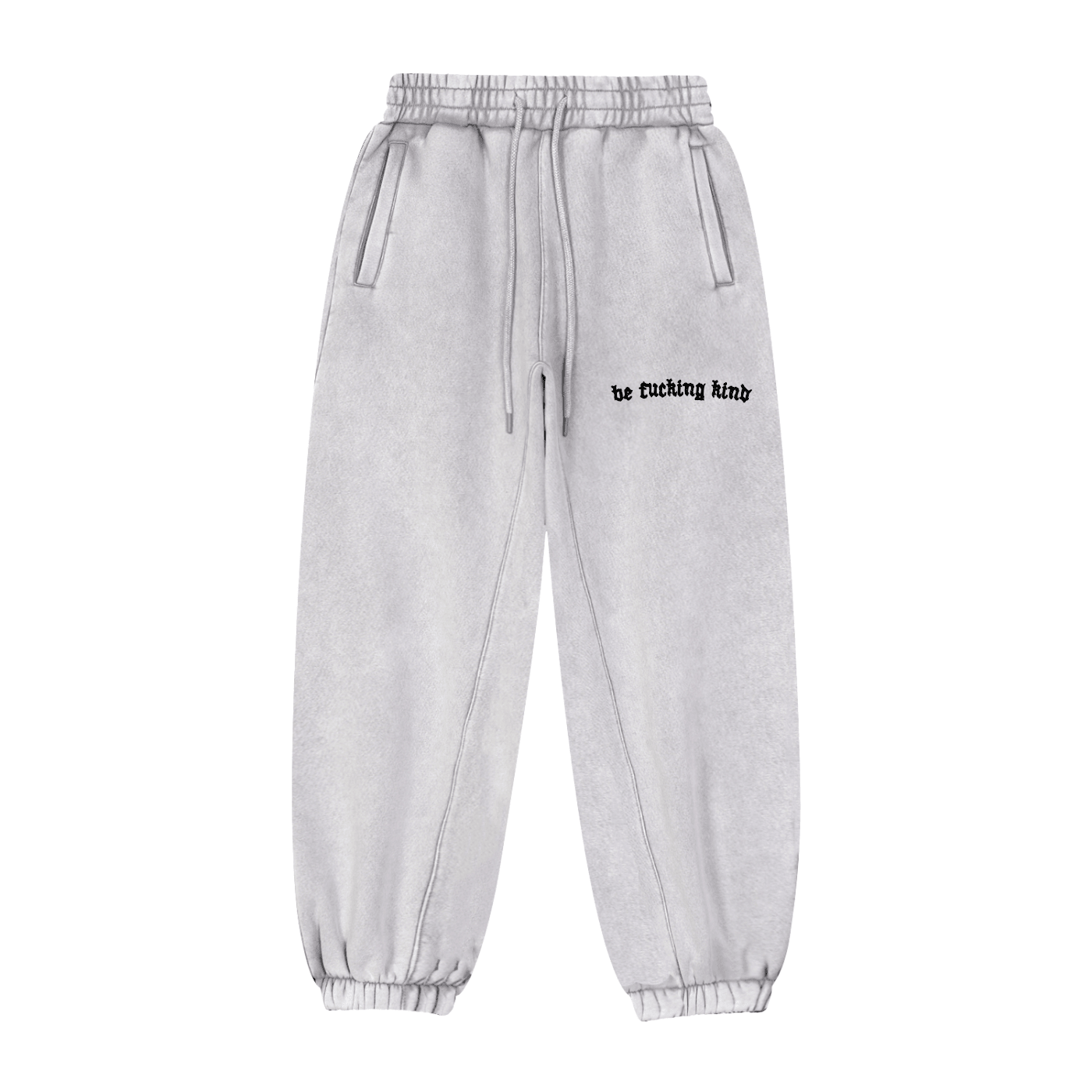 Be Fucking Kind Fleeced Jogger Sweatpants