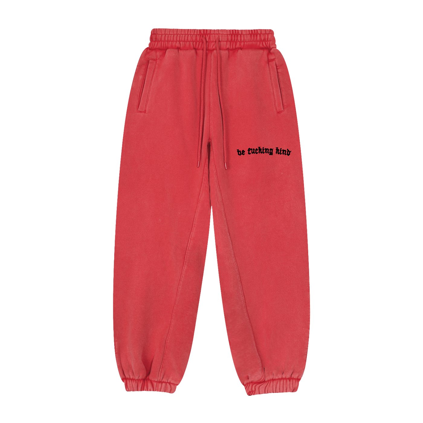 Be Fucking Kind Fleeced Jogger Sweatpants