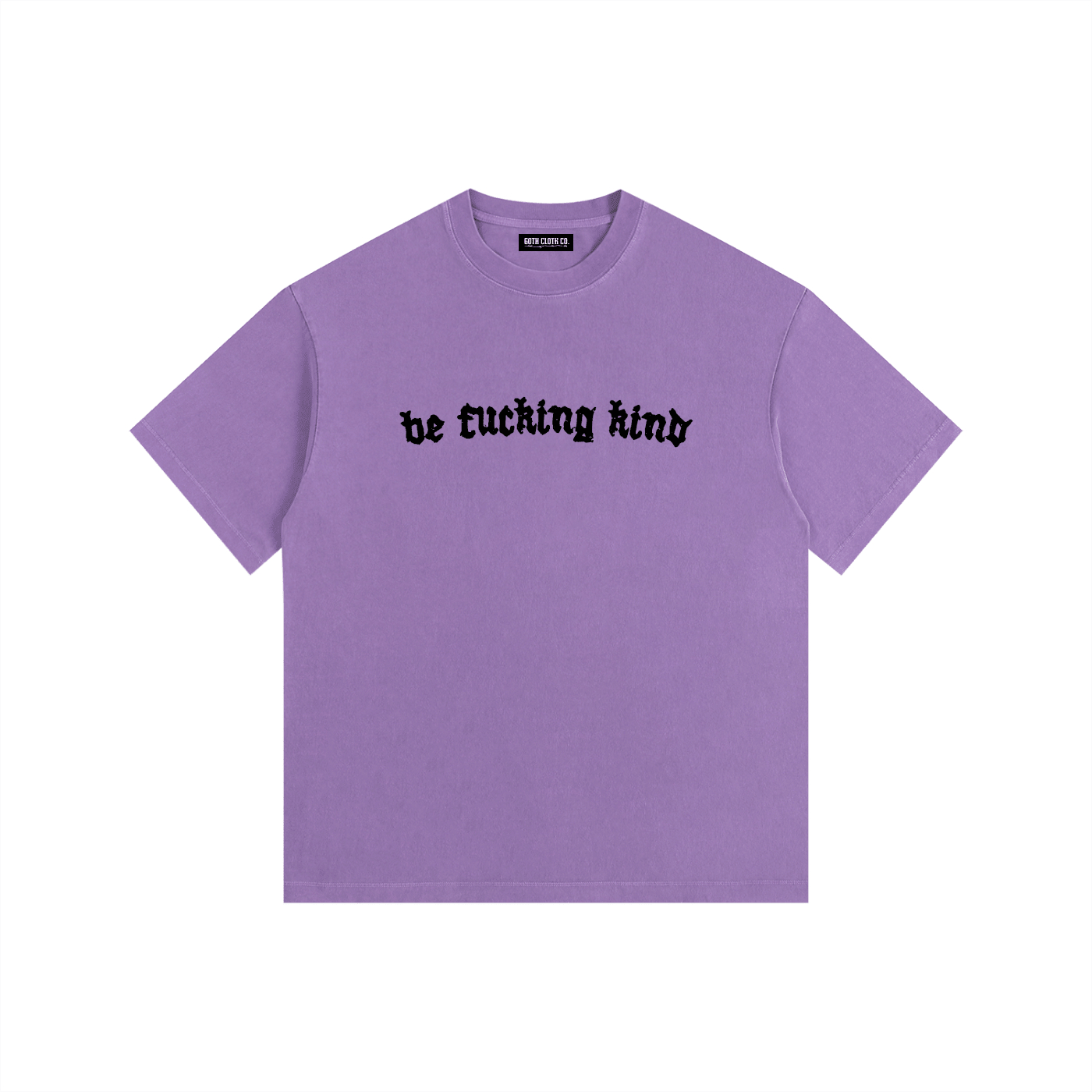 Be Fucking Kind Vintage Washed Cotton T-Shirt - Goth Cloth Co.gymwear260813PODPQ0734025