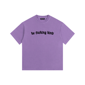 Be Fucking Kind Vintage Washed Cotton T-Shirt - Goth Cloth Co.gymwear260813PODPQ0734025