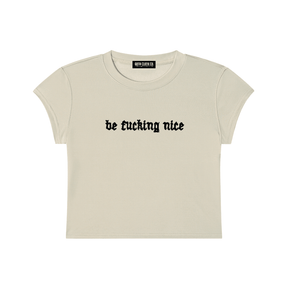 Be Fucking Nice Baby Tee - Goth Cloth Co.260521PODAA0100001