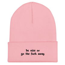 Be Nice Or... Cuffed Beanie - Goth Cloth Co.7005783_17494