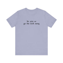 Be Nice Or... Short Sleeve Tee - Goth Cloth Co.T-Shirt18791796899979254045