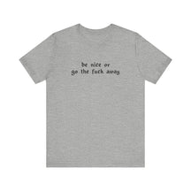 Be Nice Or... Short Sleeve Tee - Goth Cloth Co.T-Shirt89450709867737501552