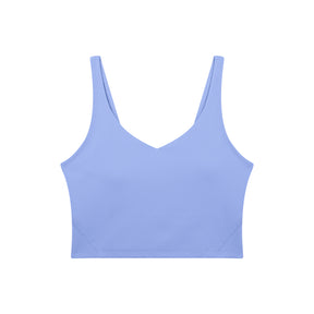 Bare Bones V-Neck Long Line Sports Bra
