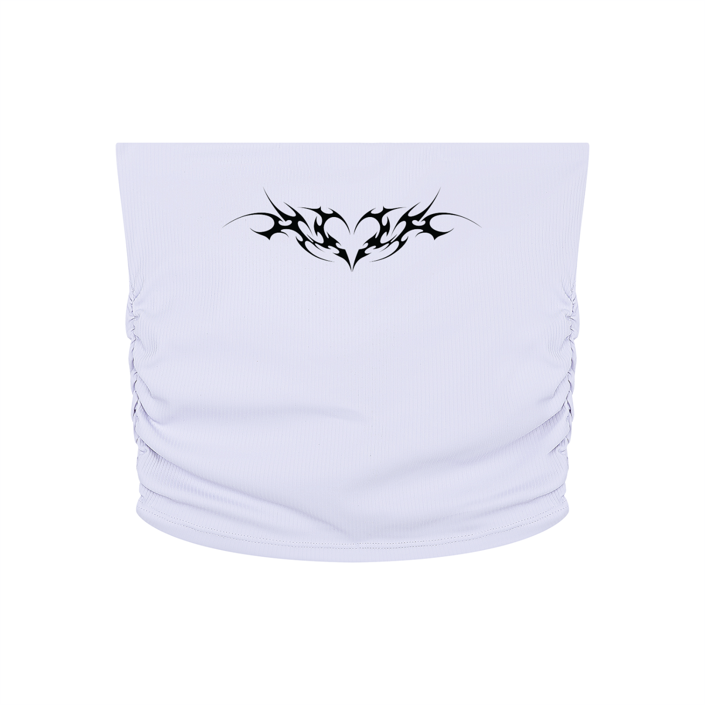 Venom Heart Cropped Yoga Tube Top