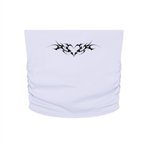 Venom Heart Cropped Yoga Tube Top
