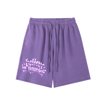 Believe in Yourself Metal Vintage Wash Cotton Shorts - Goth Cloth Co.251219PODPW0437006