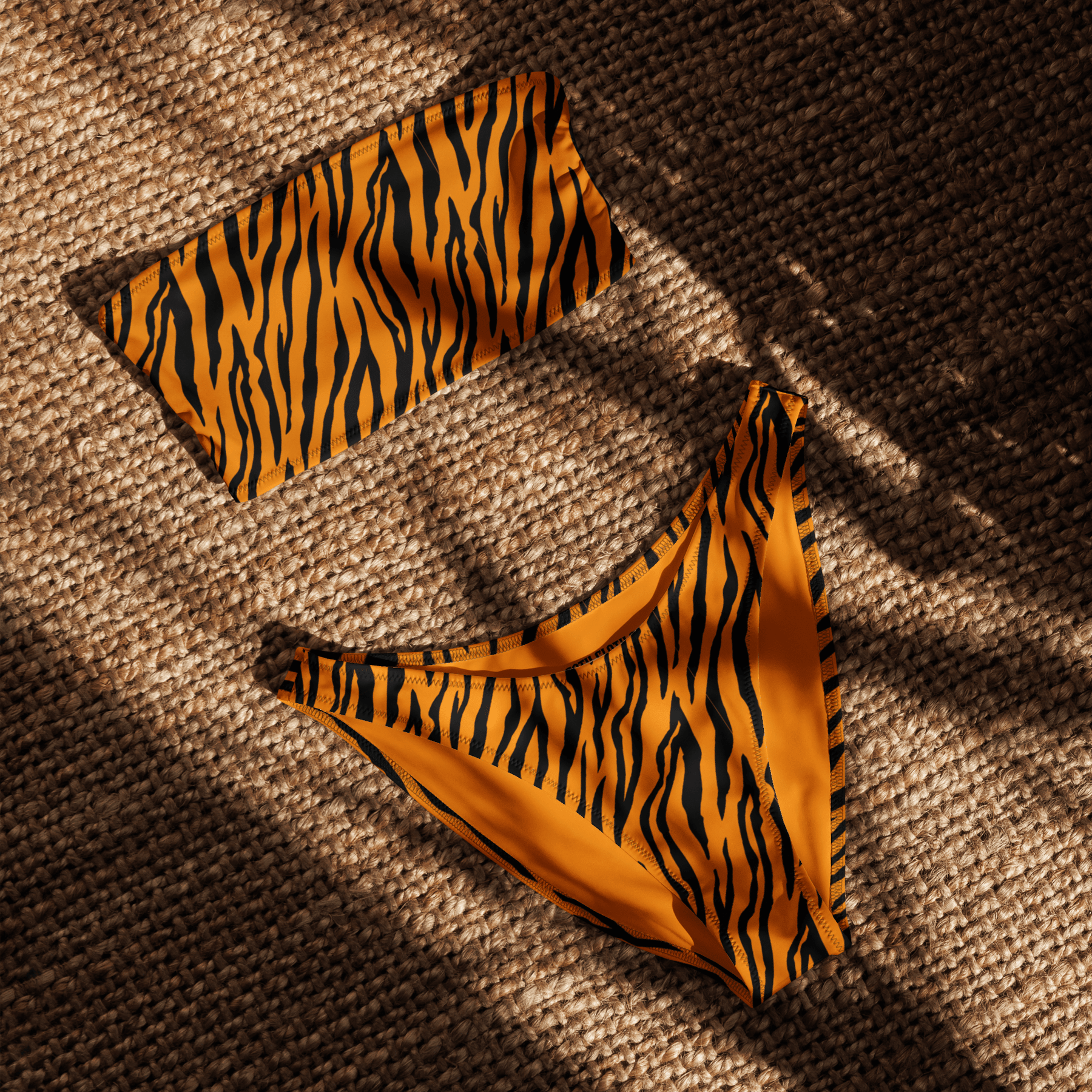 Bengal Heat Bandeau Bikini Top - Goth Cloth Co.2212587_22682