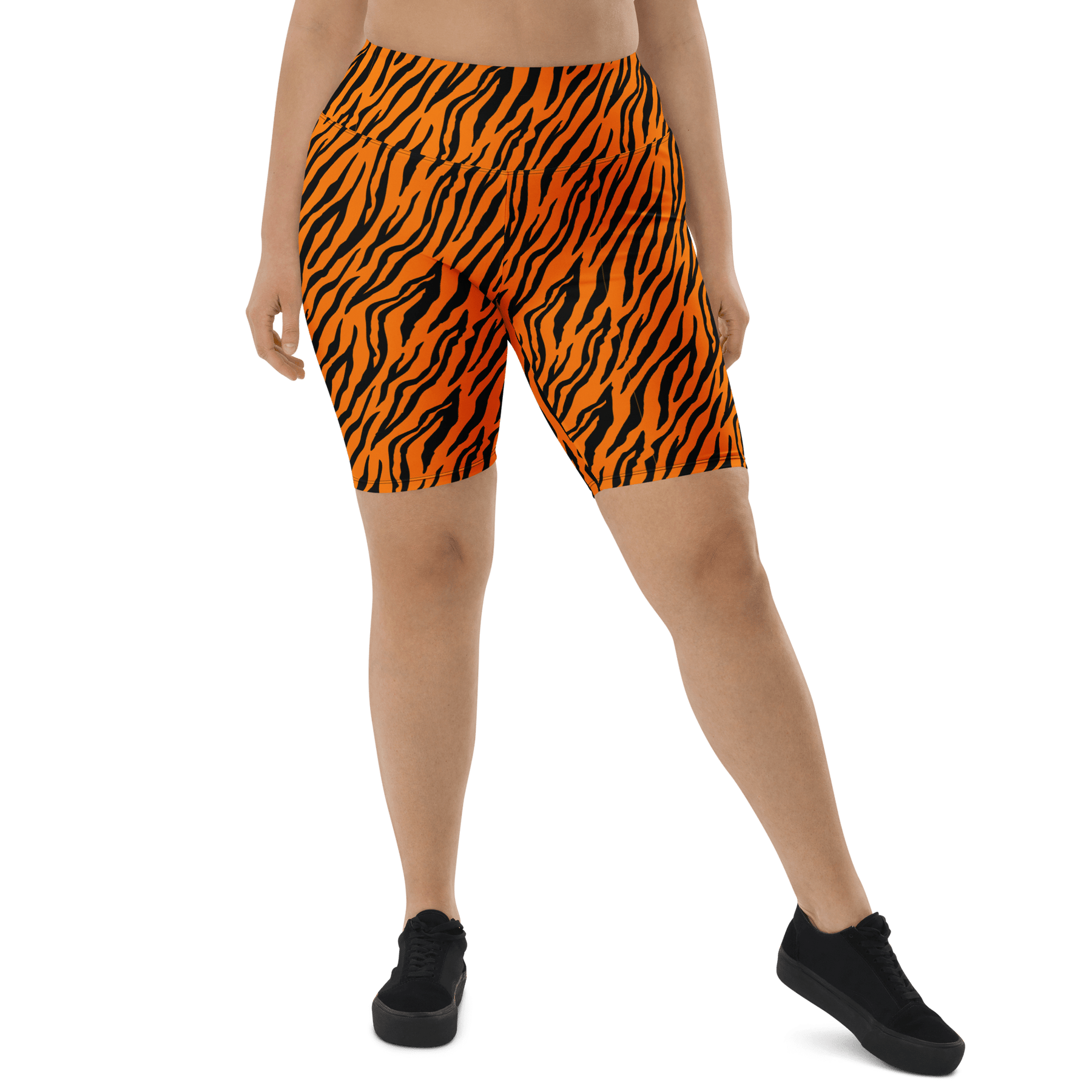 Bengal Heat Biker Shorts (Ready to Ship) - Goth Cloth Co.final sale