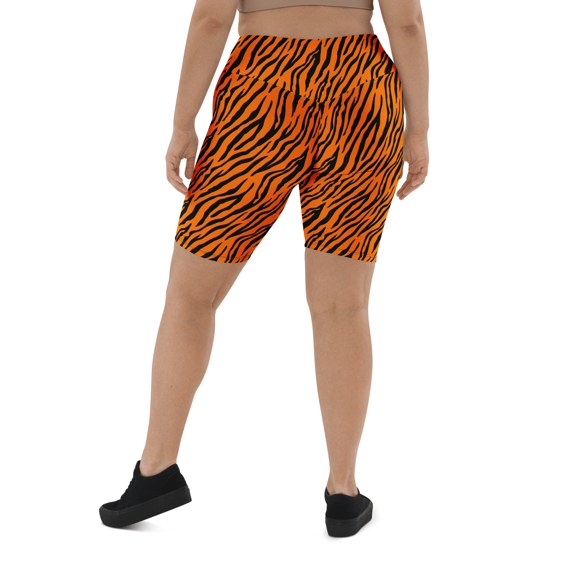 Bengal Heat Biker Shorts (Ready to Ship) - Goth Cloth Co.final sale