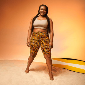 Bengal Heat Biker Shorts (Ready to Ship) - Goth Cloth Co.final sale