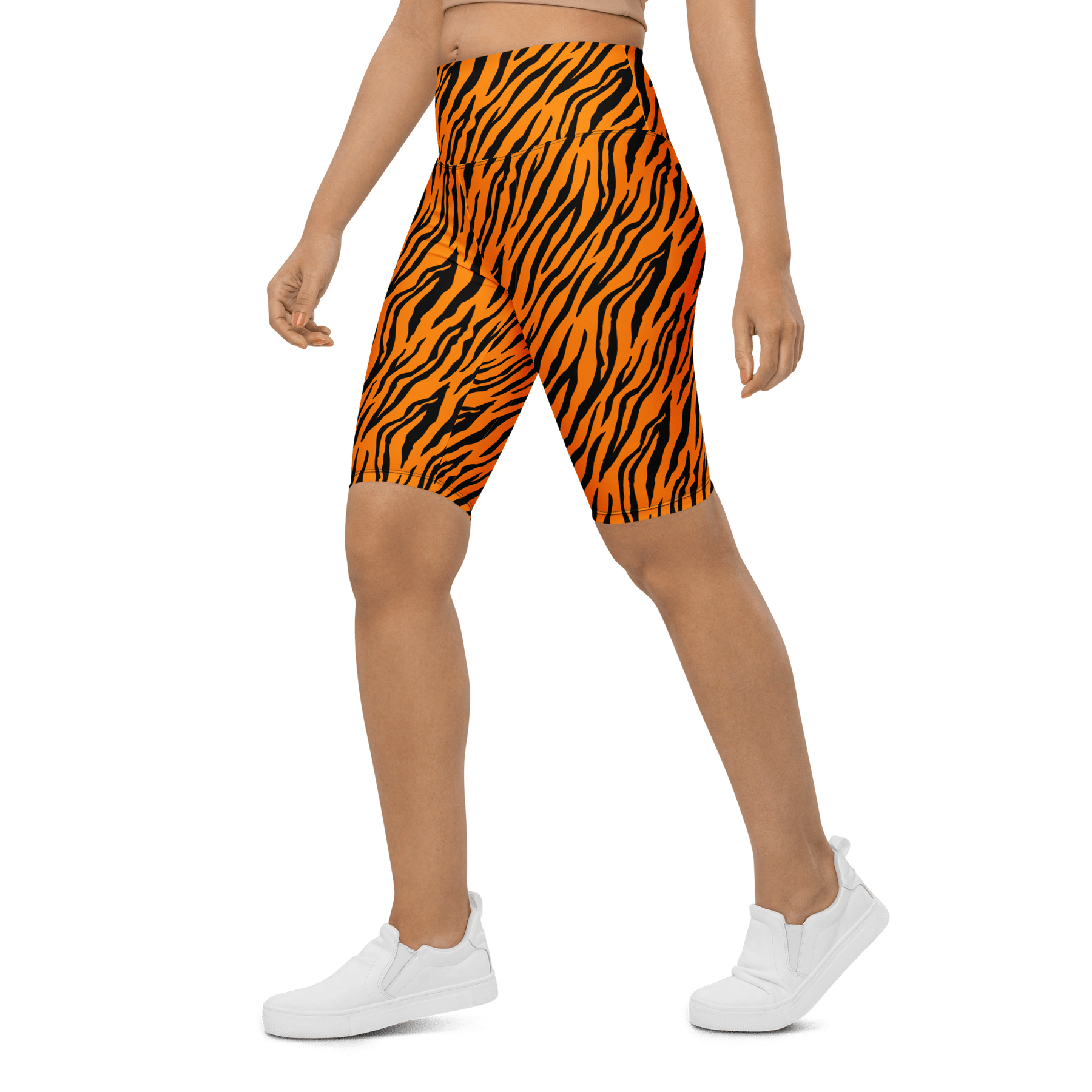 Bengal Heat Biker Shorts (Ready to Ship) - Goth Cloth Co.final sale