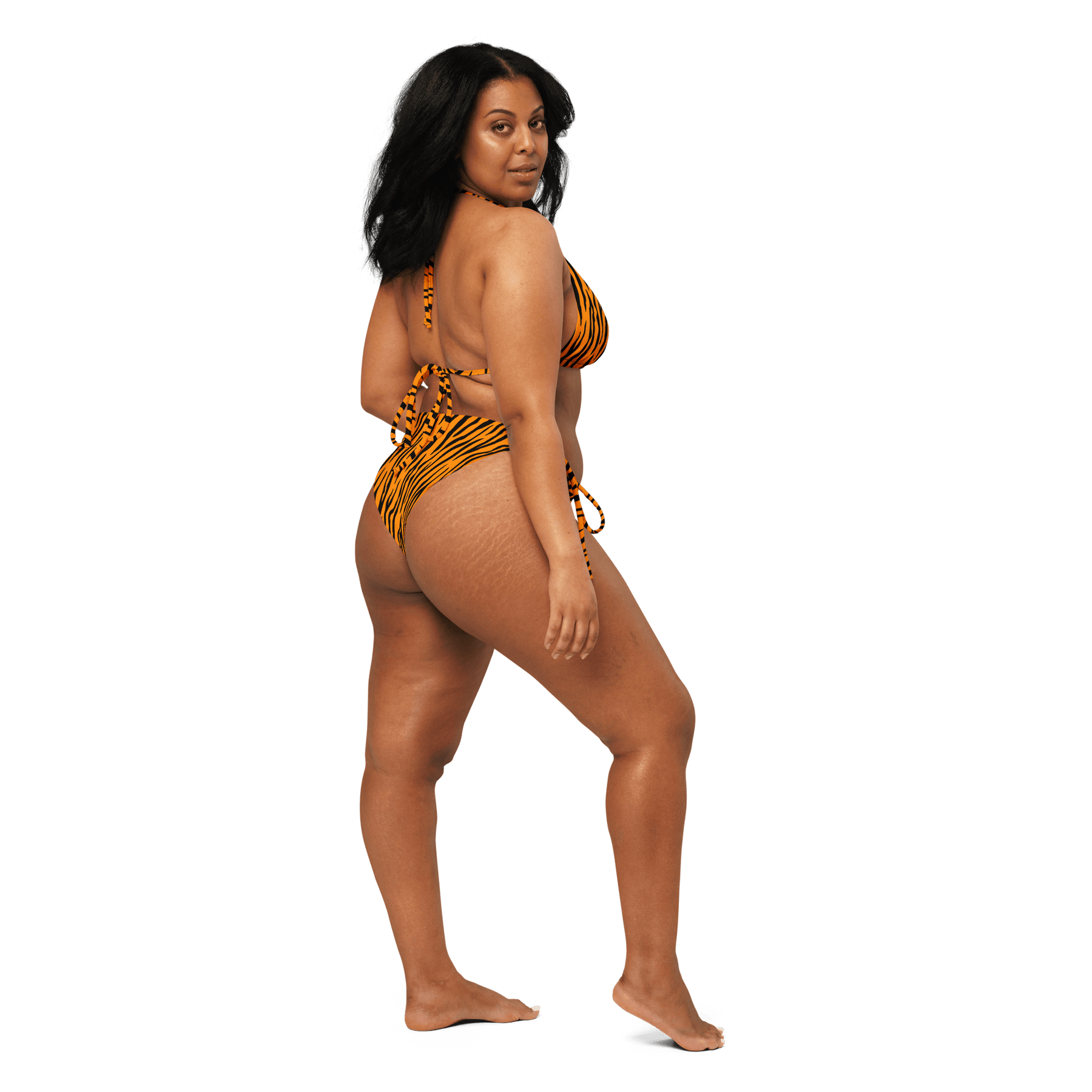 Bengal Heat Tiger Stripe String Bikini Bottom - Goth Cloth Co.4394978_16575