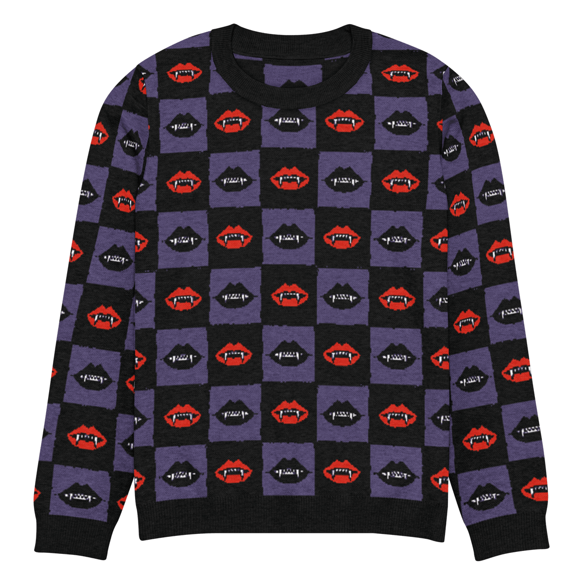 Bite Me Knit Crewneck Sweater - Goth Cloth Co.1734410_19635