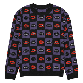 Bite Me Knit Crewneck Sweater - Goth Cloth Co.1734410_19635