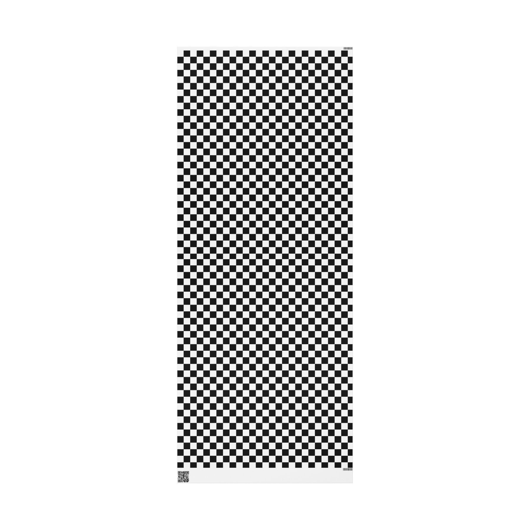 Black and White Checkerboard Gift Wrap Paper - Goth Cloth Co.Home Decor25603510868277917165