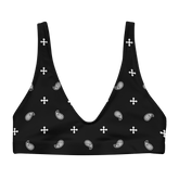 Black Bandana Sport Bikini Top - Goth Cloth Co.9222151_12035